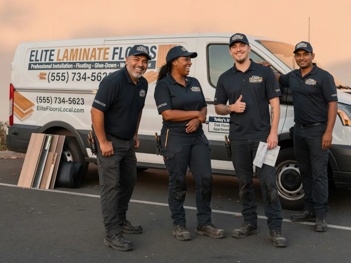 Laminate flooring installation company in Bartlett, IL